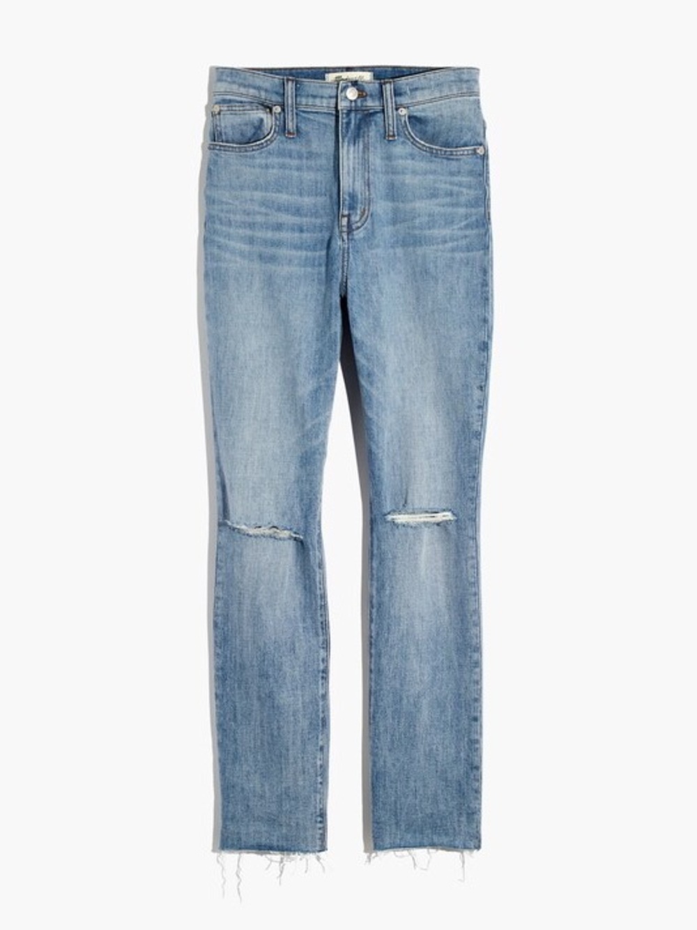 Madewell High Rise Slim Boyjean
